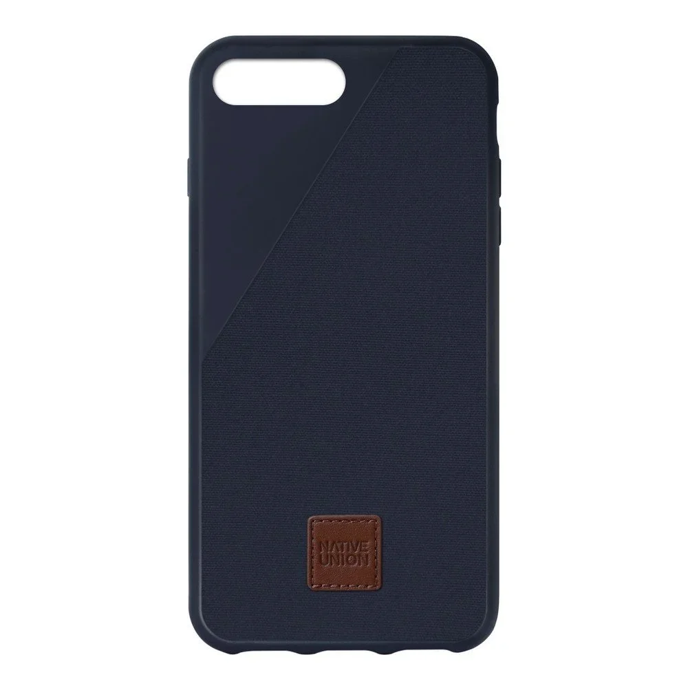 Tmavě modrý obal na mobilní telefon pro iPhone 6 a 6S Plus Native Union Clic 360 Case v:1166040