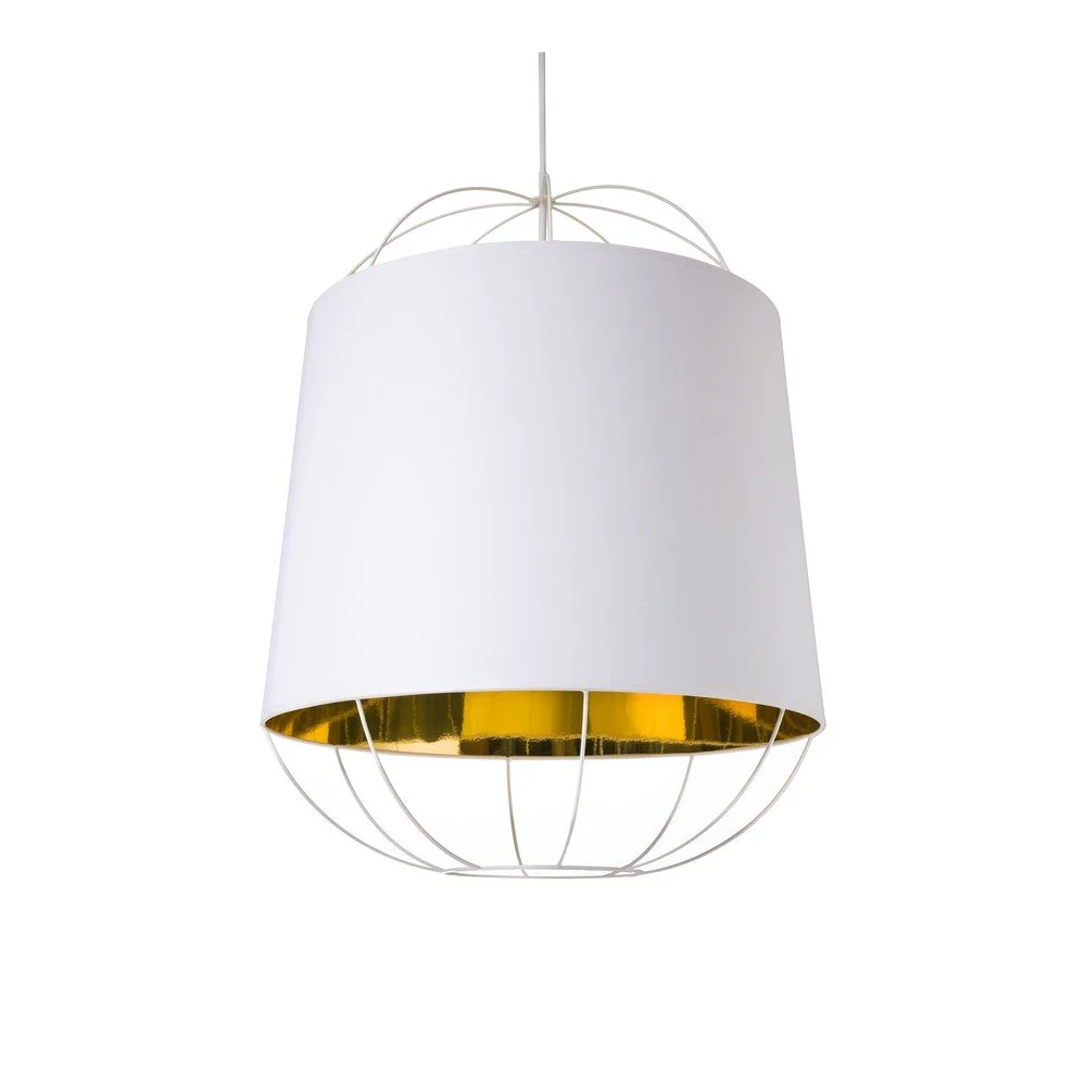 Střední bílé stropní svítidlo Petite Friture Lanterna v:725246