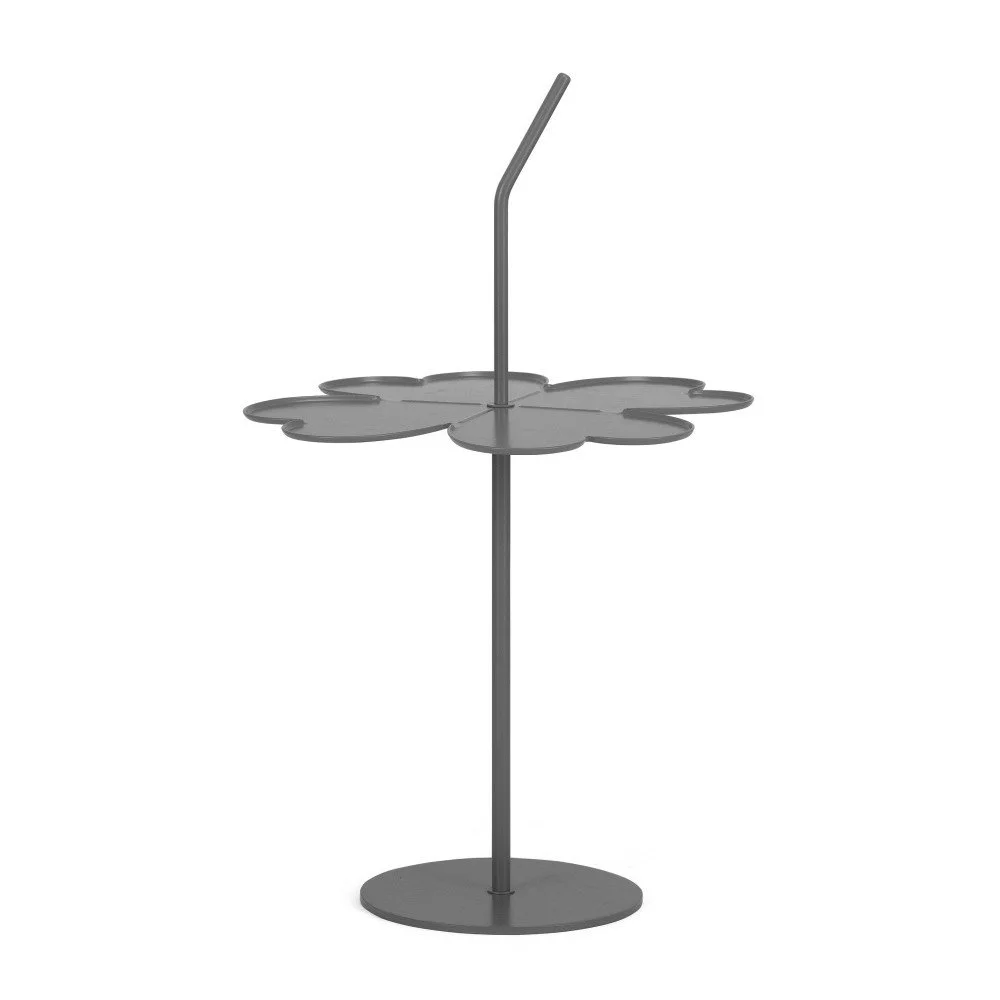 Šedý odkládací stolek Garageeight A Four Leaf v:1116488