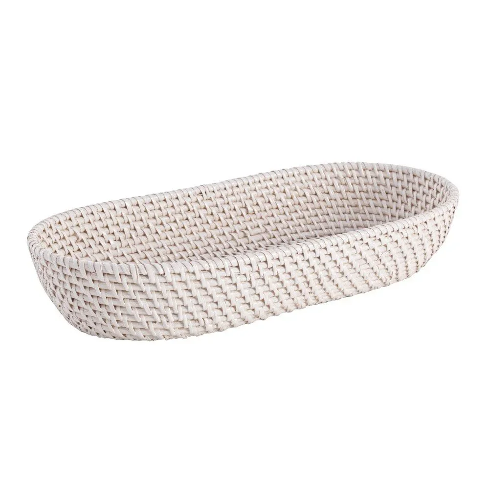 Bílá oválná mísa Bizzotto Irma, délka 43 cm v:899558