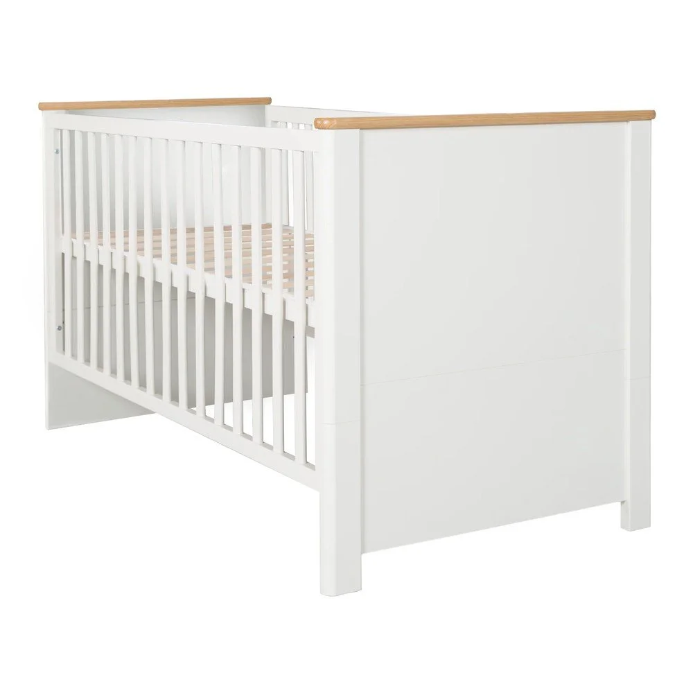 Bílá postýlka 70x140 cm Ava – Roba v:1578990