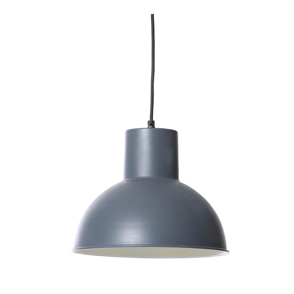 Šedé závěsné svítidlo Look4Lamps Hanginglamp Office v:1083260