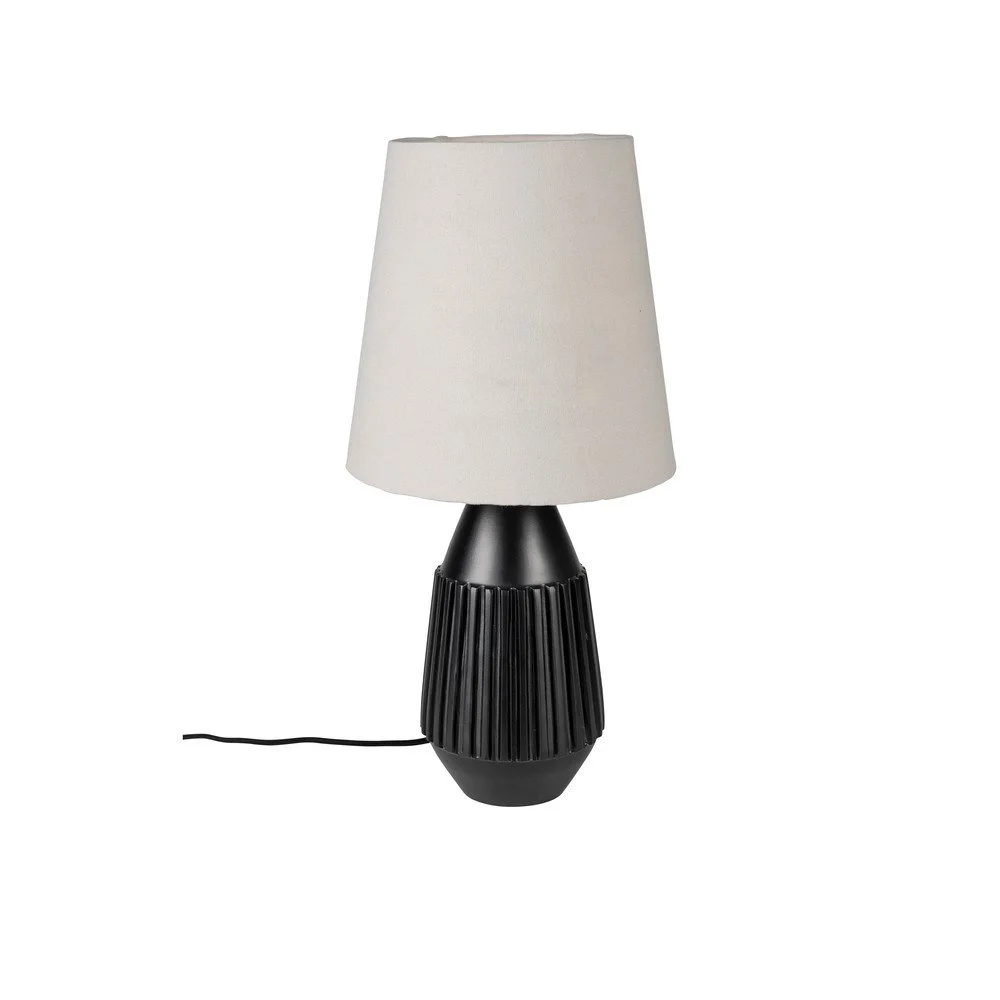 Černo-béžová stolní lampa Aysa v:1469380