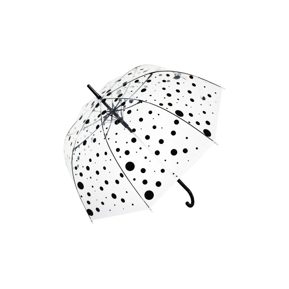Transparentní holový deštník Ambiance Birdcage Dots, ⌀ 100 cm v:1118768