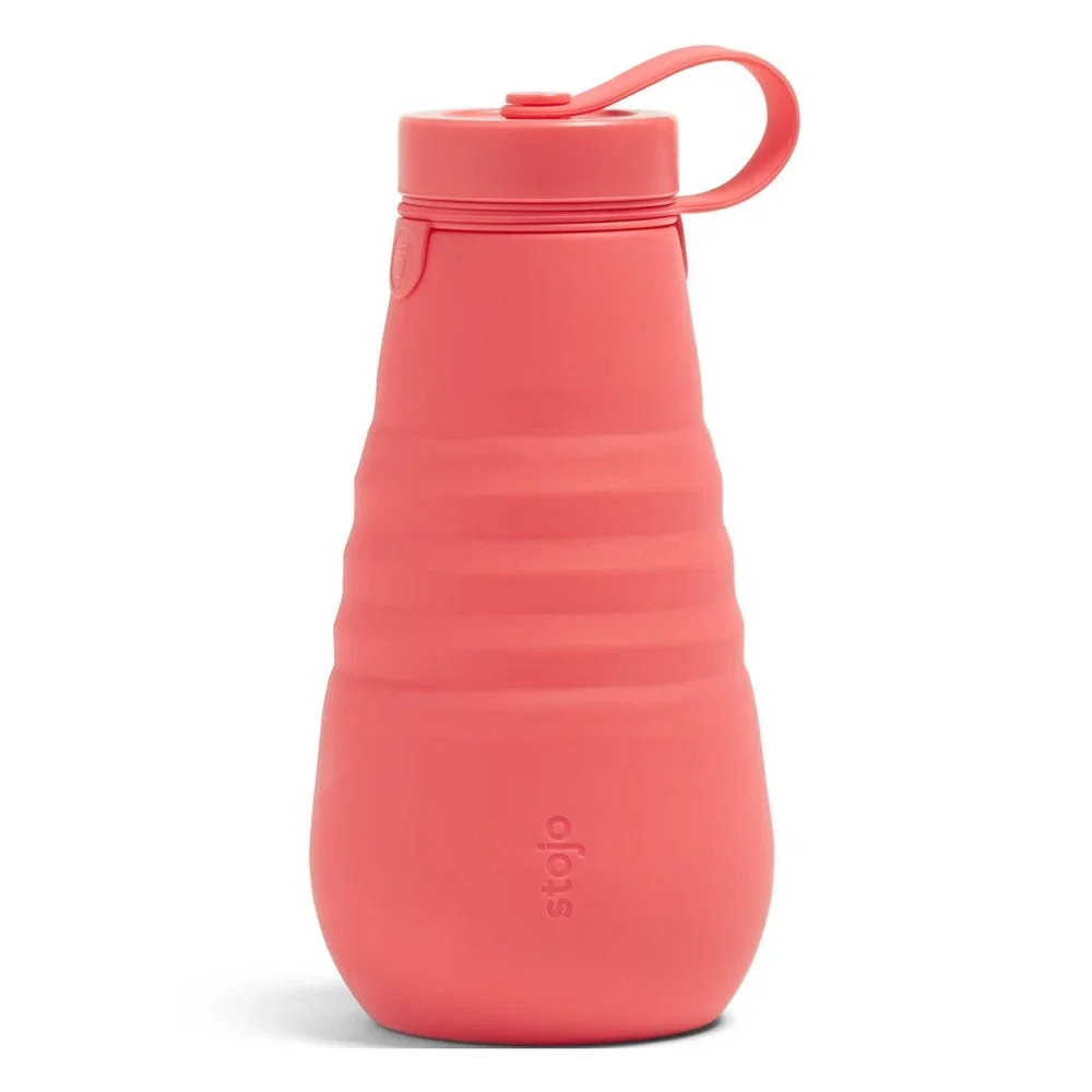 Oranžová skládací láhev Stojo Bottle Coral, 590 ml v:1341359