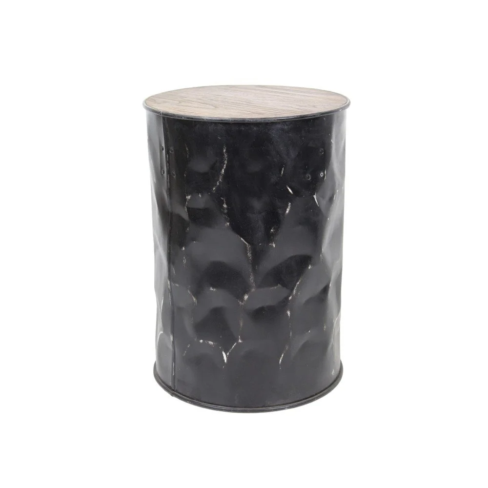 Stolička z teakového dřeva a kovu HSM collection Stool v:1042148