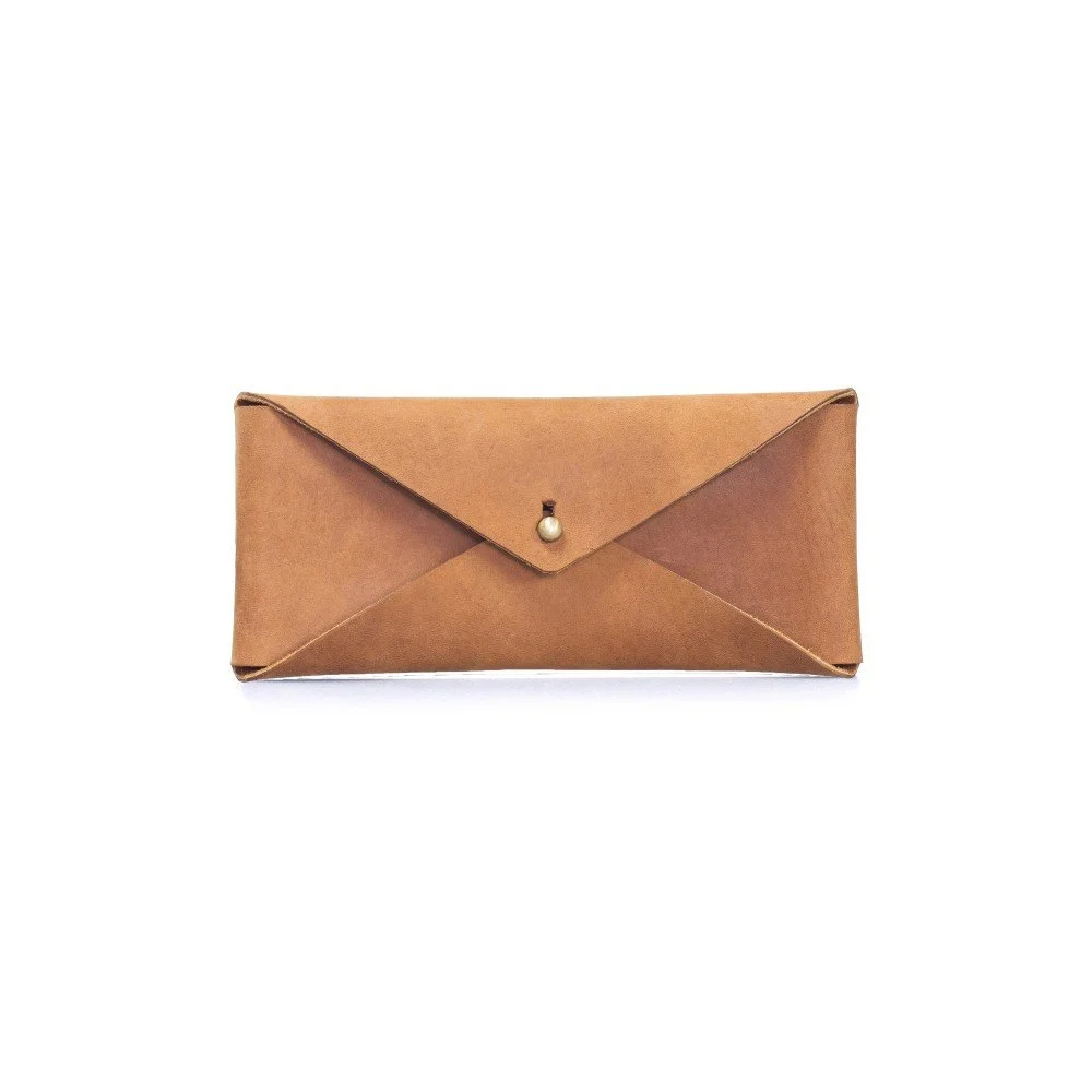 Kožené pouzdro na brýle O My Bag Camel v:762236
