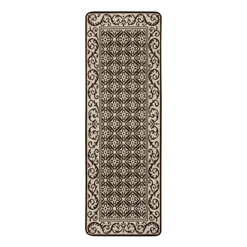Hnědý kuchyňský běhoun Hanse Home Weave Romb, 70 x 180 cm v:1432783