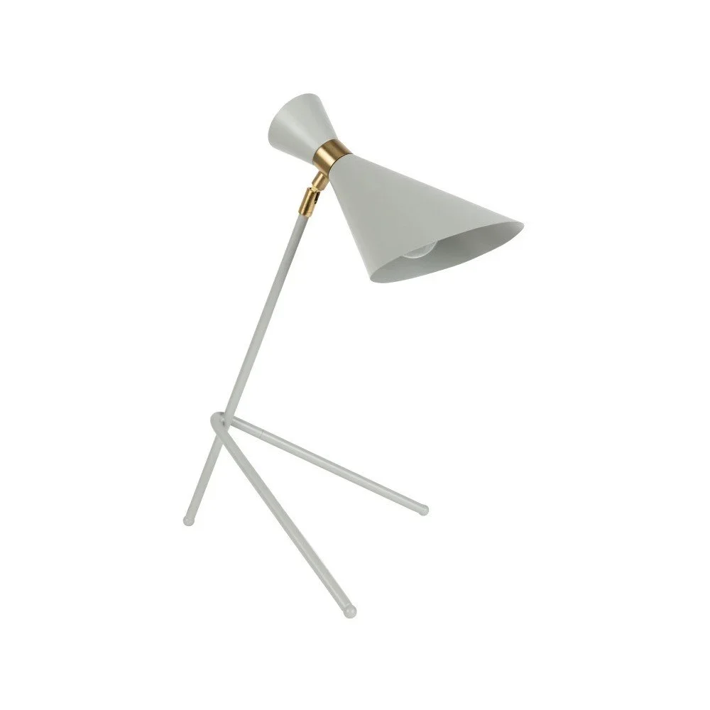 Šedá stolní lampa Zuiver Shady v:950408
