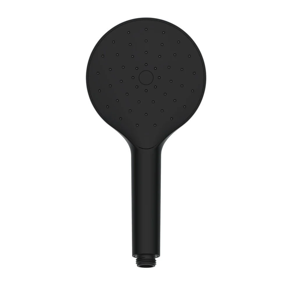 Černá sprchová hlavice Wenko Matte, ø 12 cm v:1394593