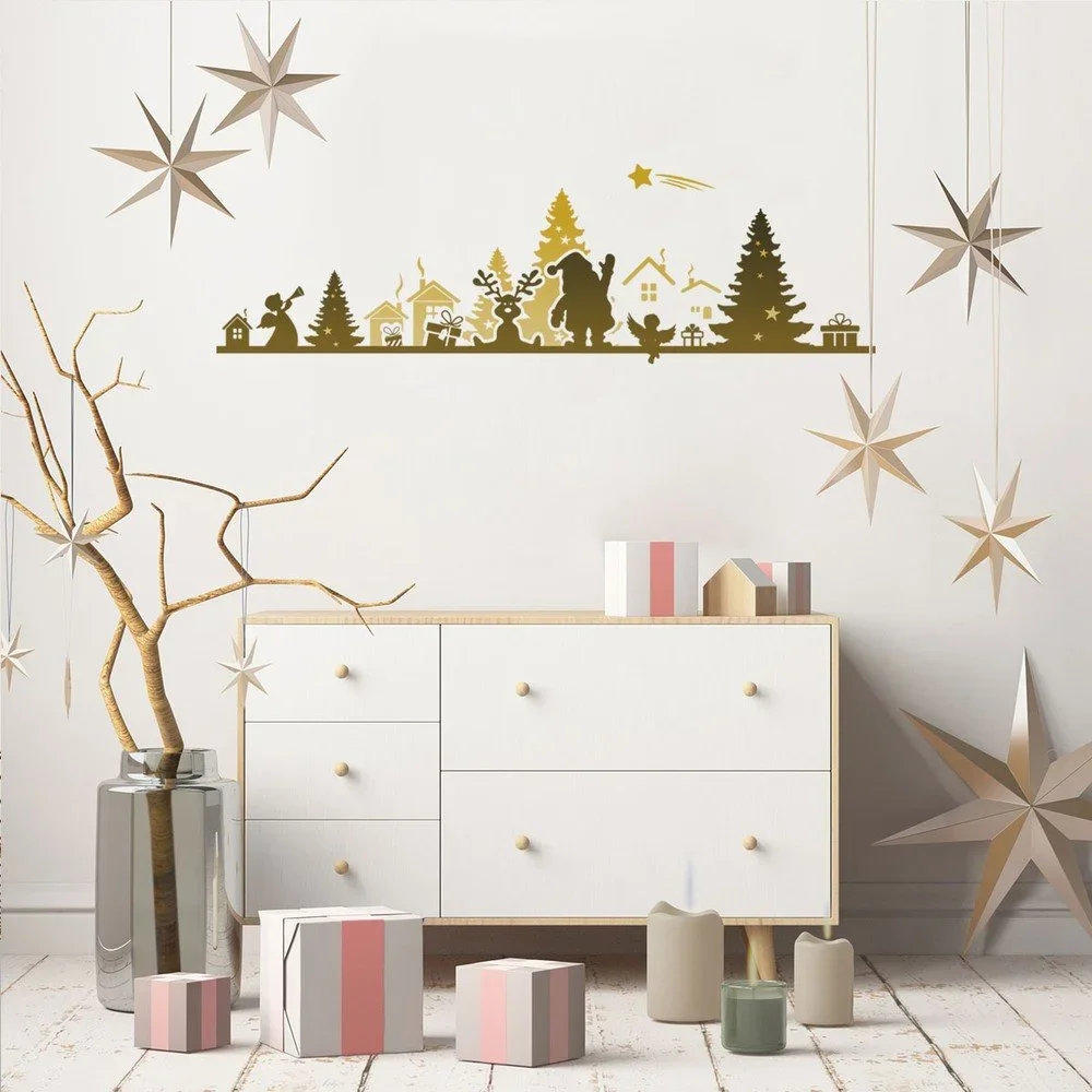 Vánoční samolepka Ambiance Frieze Design v:1139584