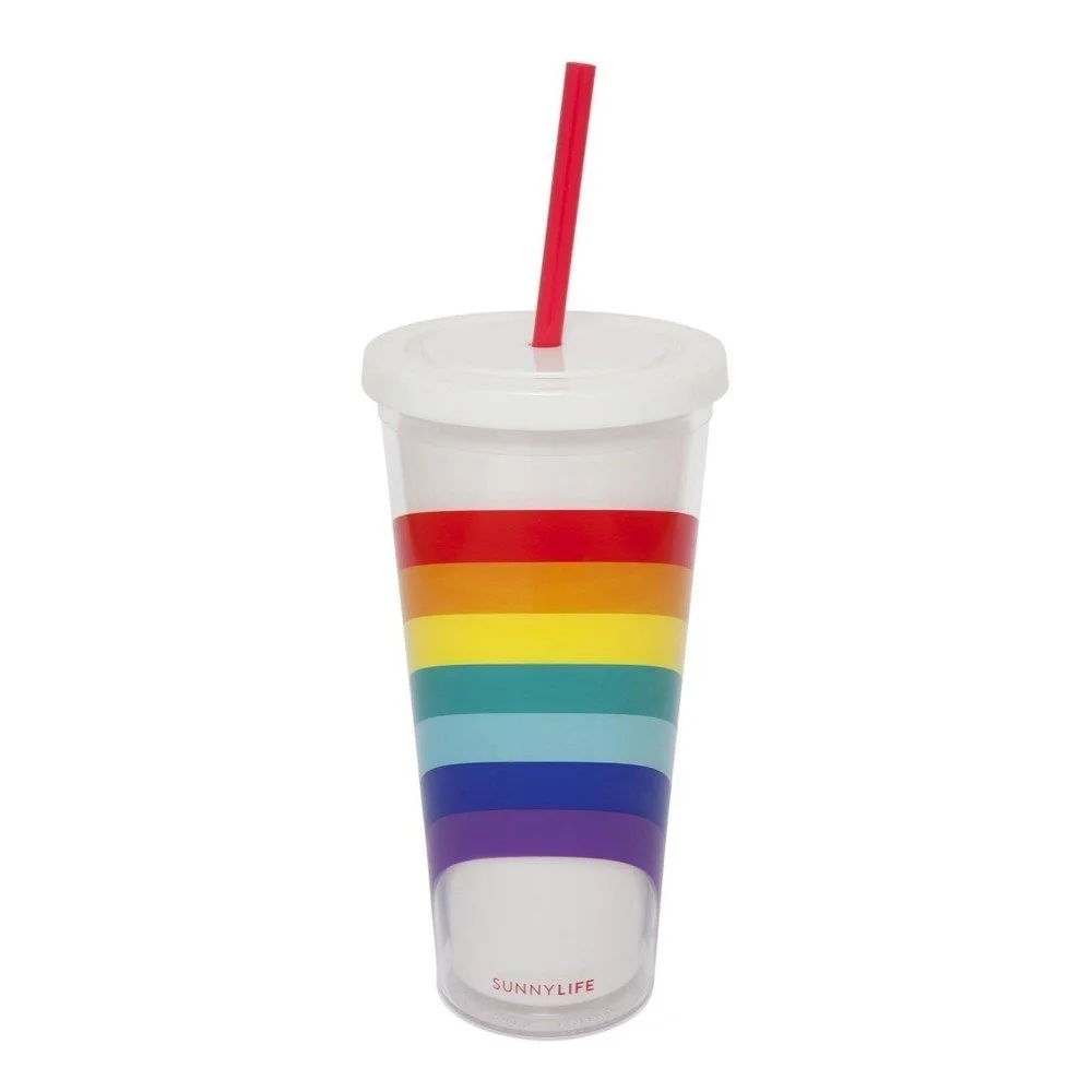 Dvoustěnný kelímek Sunnylife Rainbow, 650 ml v:1087148