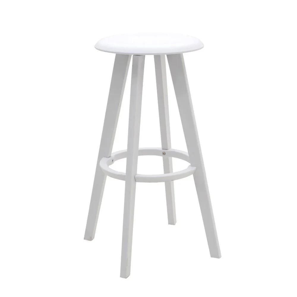Bílá stolička InArt Stool v:787032