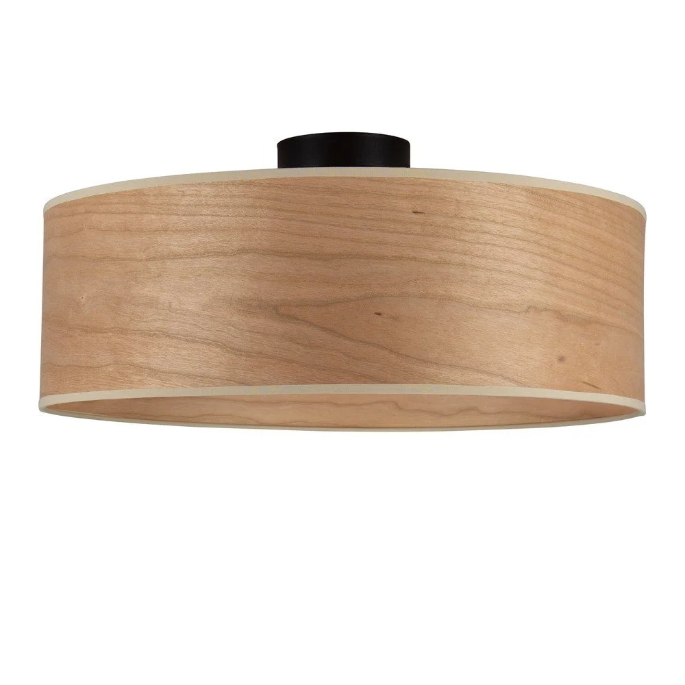 Stropní svítidlo z třešňové dýhy Sotto Luce TSURI XL, ø 45 cm v:1223208