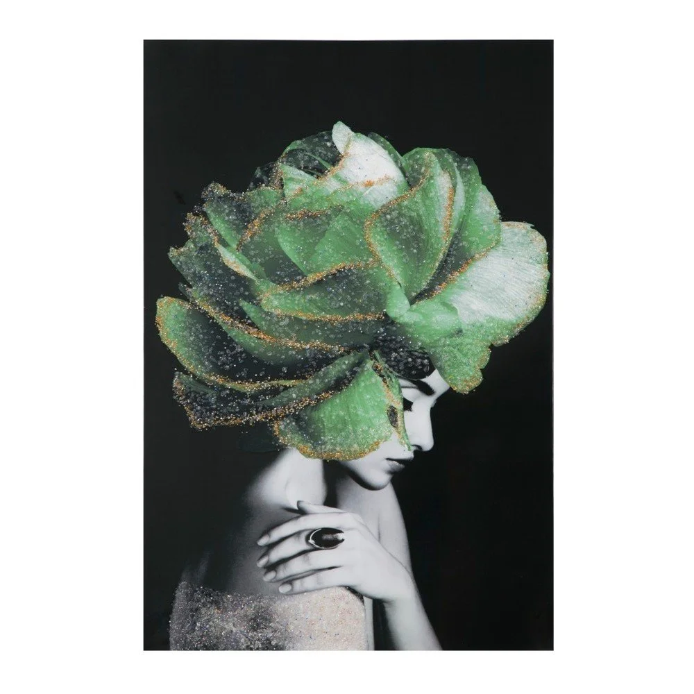 Obraz v rámu z borovicového dřeva Mauro Ferretti Flower, 80 x 120 cm v:1227240