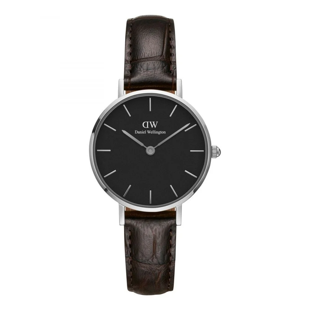 Dámské hodinky s koženým řemínkem Daniel Wellington Petite York, ⌀ 28 mm v:1097978