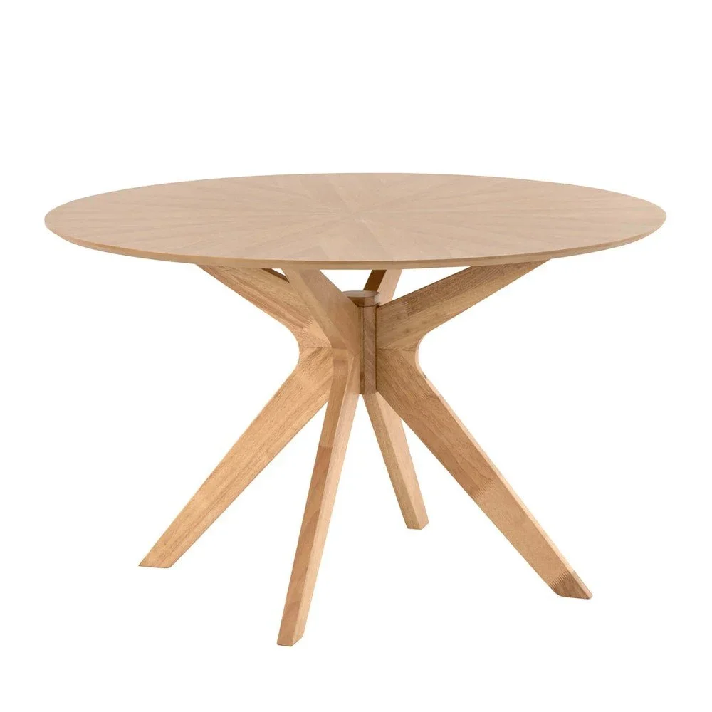 Jídelní stůl v dubovém dekoru sømcasa Carmel, ⌀ 120 cm v:1419111