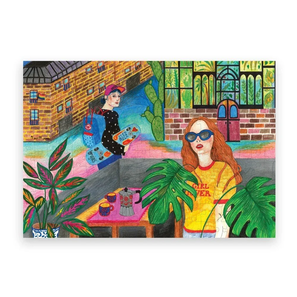 Puzzle z recyklovaných materiálů Pucle Girl Power, 200 dílků v:1158896