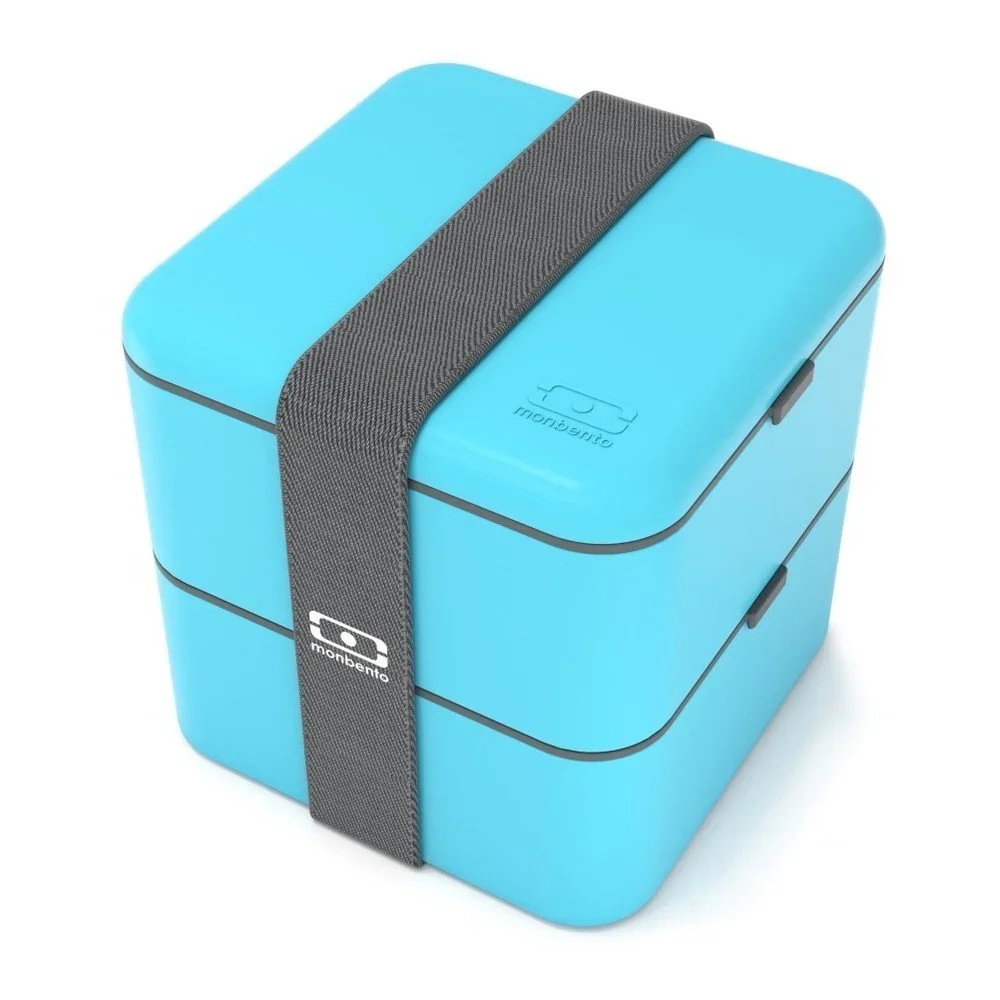 Modrý obědový box Monbento Square v:915438