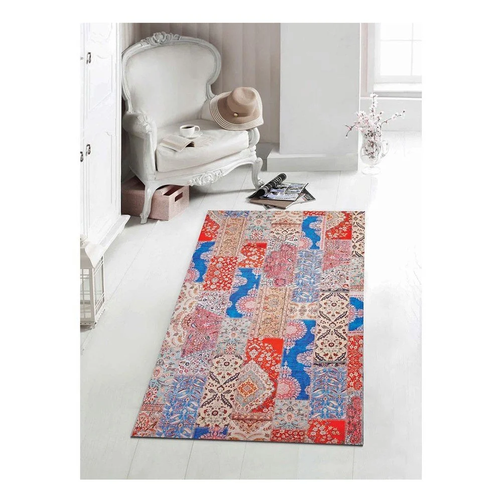 Červenomodrý koberec Orient Danya, 140 x 80 cm v:953012