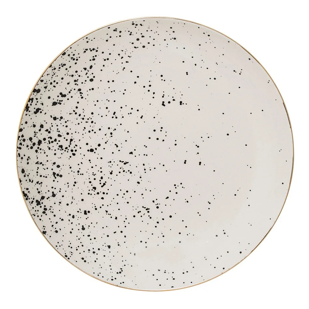 Bílý kameninový talíř Bloomingville Venus, ø 25 cm v:1381627