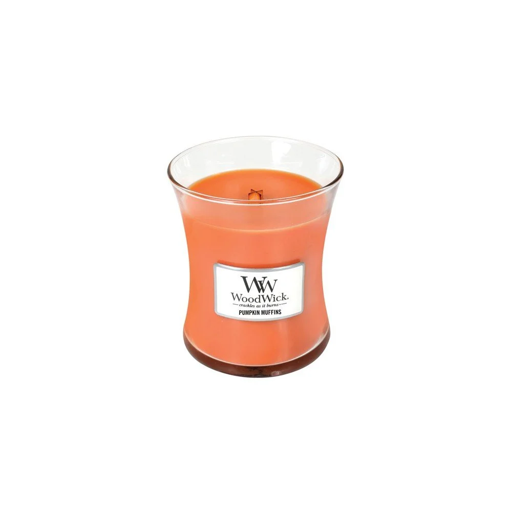 Vonná svíčka WoodWick Dýňové mufiiny, 275 g, 60 hodin v:709830