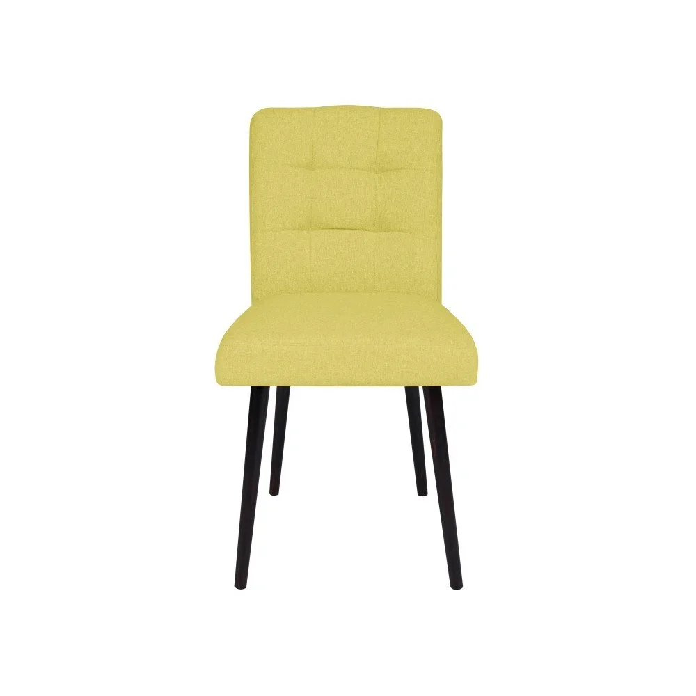 Žlutá židle Micadoni Home Amoroso v:990858