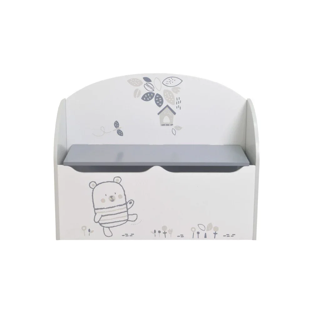 Bílá lavice s úložným prostorem 13Casa Teddy v:873222