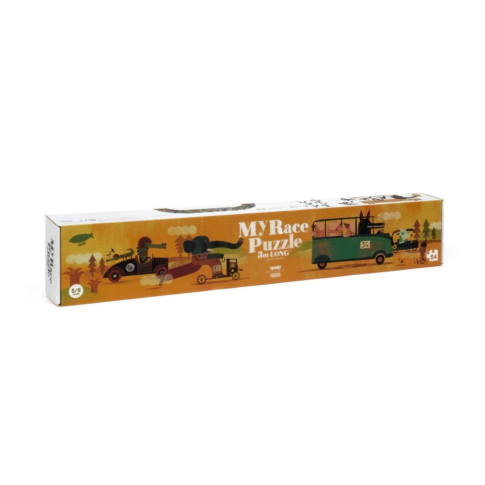 Dlouhé puzzle velká jízda Londji, 54 dílků v:1356569