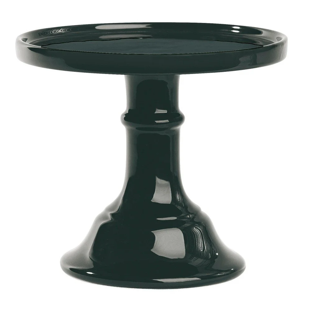 Černý keramický podnos na dort Miss Étoile, ø 15,5 cm v:874654