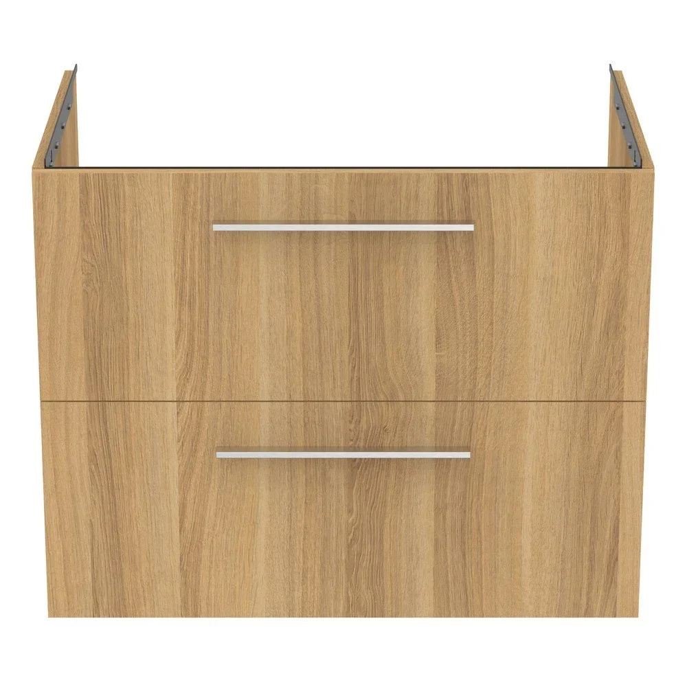 Závěsná skříňka pod umyvadlo v dekoru dubu v přírodní barvě 80x63 cm i.Life B – Ideal Standard v:1648424