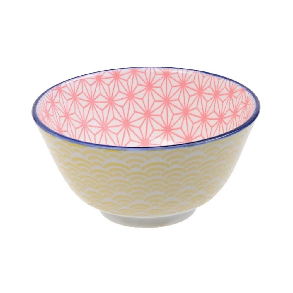 Žutorůžová porcelánová miska Tokyo Design Studio Star, ⌀ 12 cm v:788696