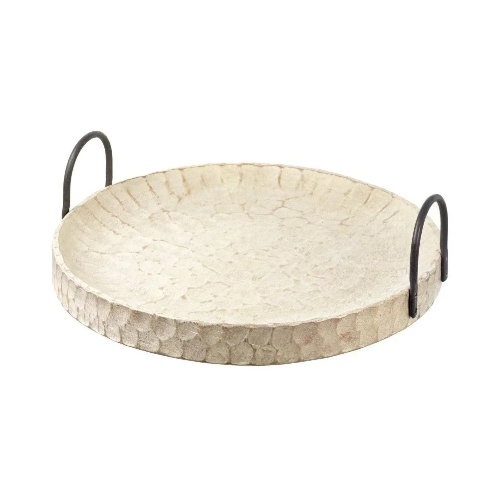 Dřevěný podnos Parlane Chise, Ø 46 cm v:766856