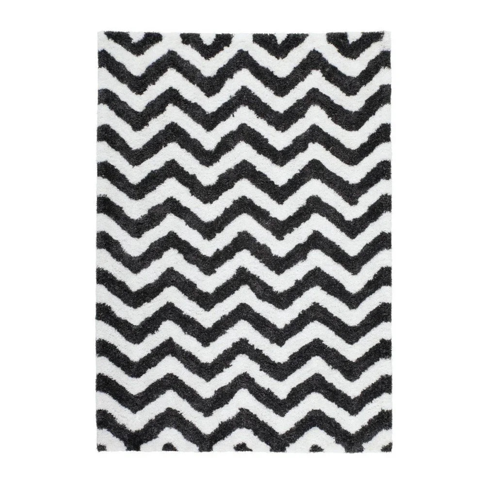 Koberec Kayoom Finesse Elfenbein Graphit, 160 x 230 cm v:1016218