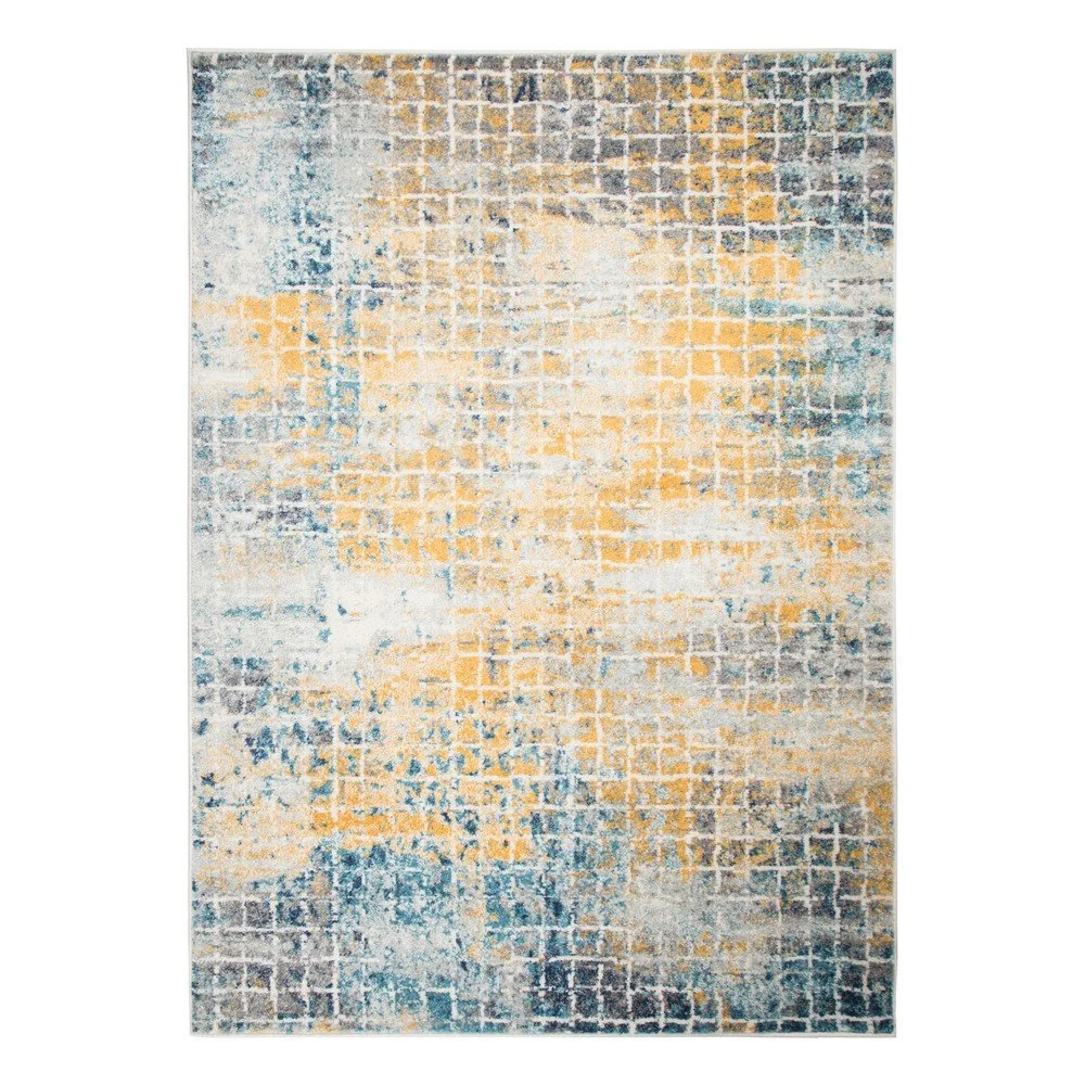 Modro-žlutý koberec Flair Rugs Urban, 133 x 185 cm v:1328978