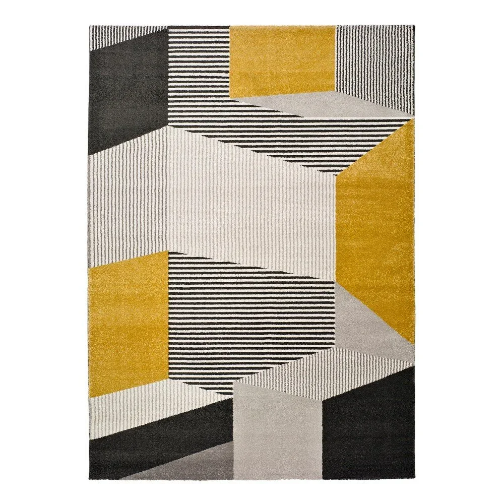 Šedo-béžový koberec Universal Elle Multi, 80 x 150 cm v:1235560