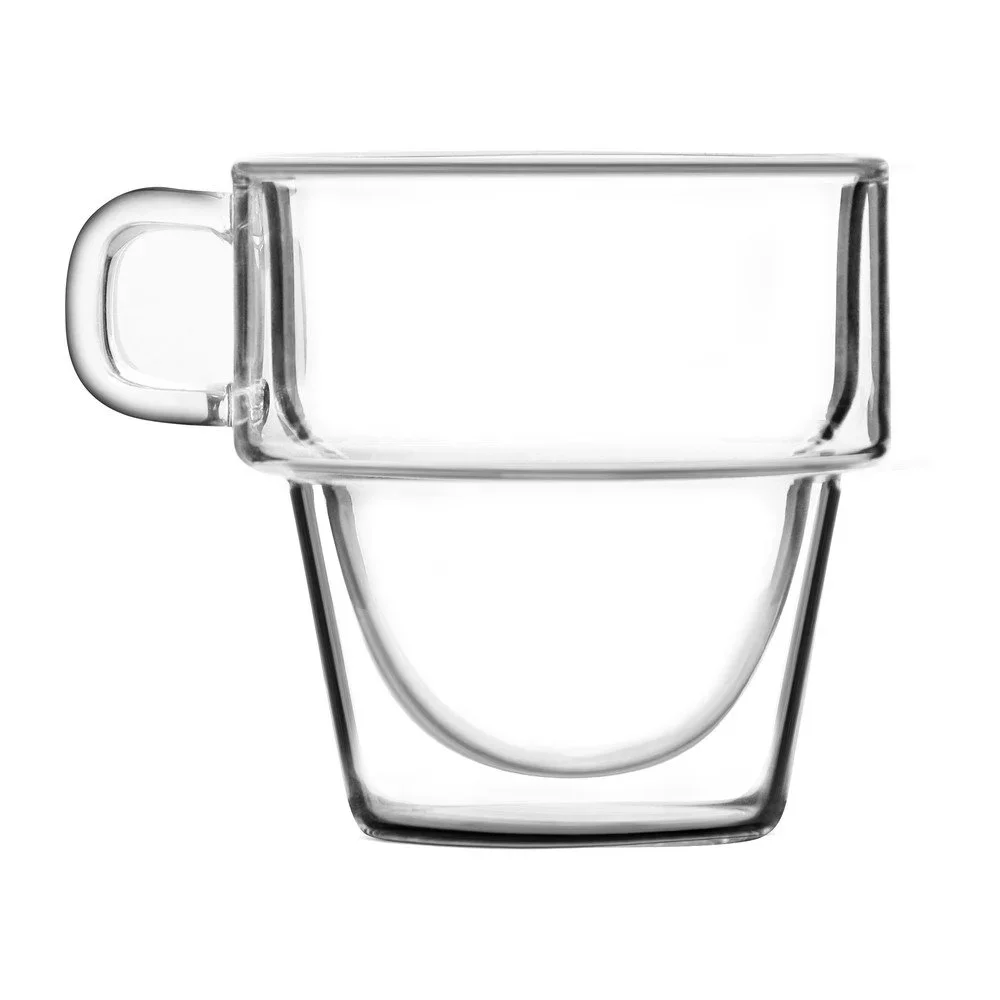 Sada 6 dvoustěnných hrnků Vialli Design, 280 ml v:1405159