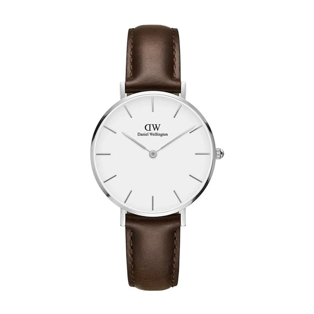 Dámské hodinky s hnědým páskem Daniel Wellington Bristol, ⌀ 32 mm v:902644