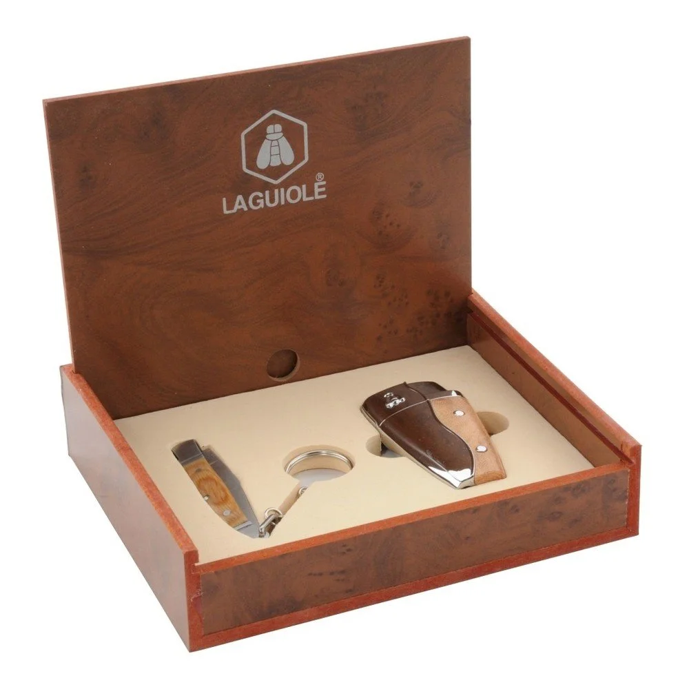Set zapalovače a skládacího nože Laguiole Maxime v:881550