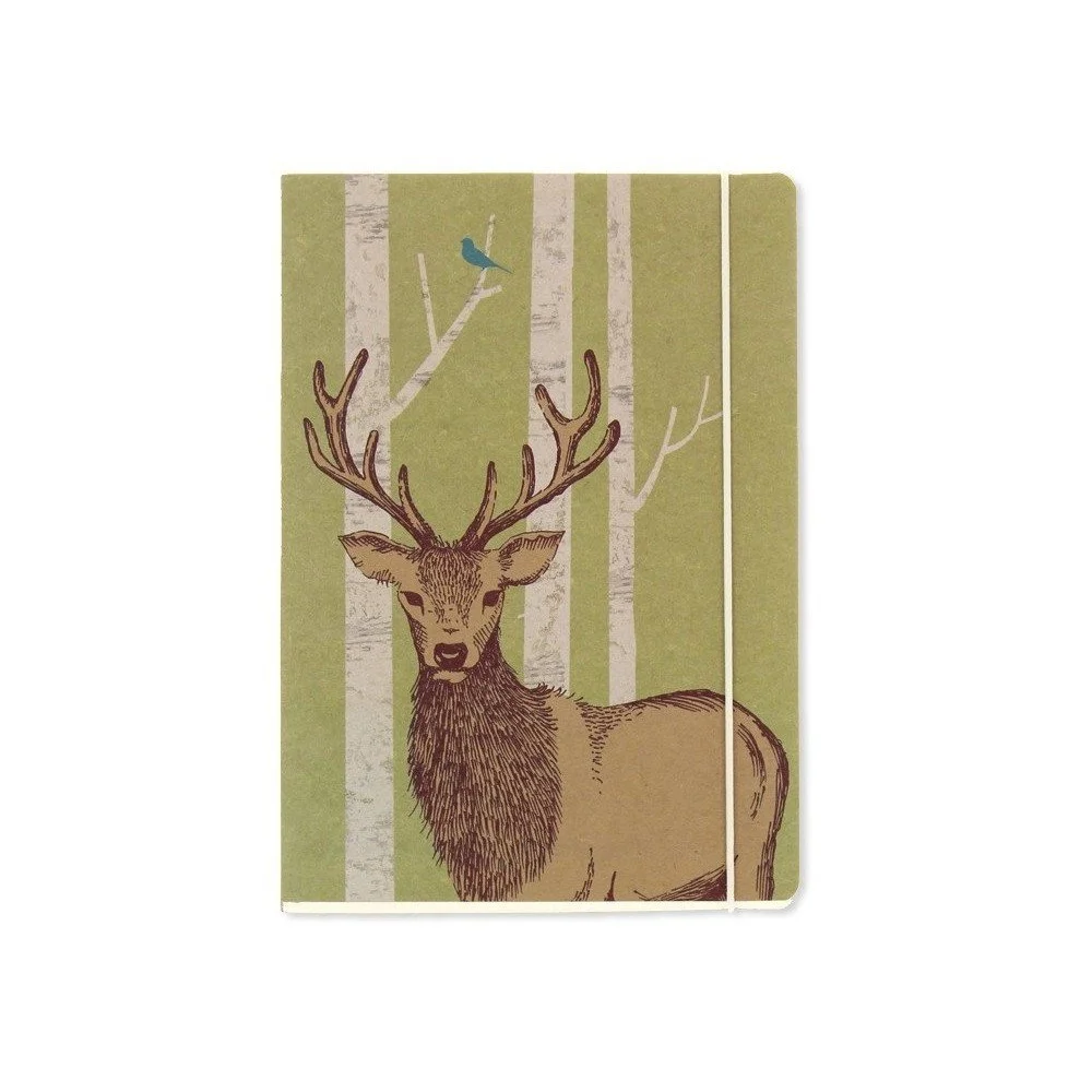 Zápisník A5 GO Stationery Woodland Stag v:707578