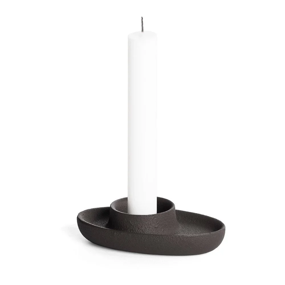 Černý svícen EMKO Aye Aye One Candle v:926242