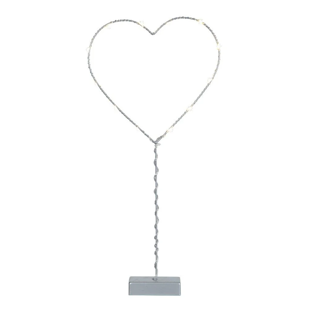 Svítící LED dekorace Best Season Metal Heart v:752664