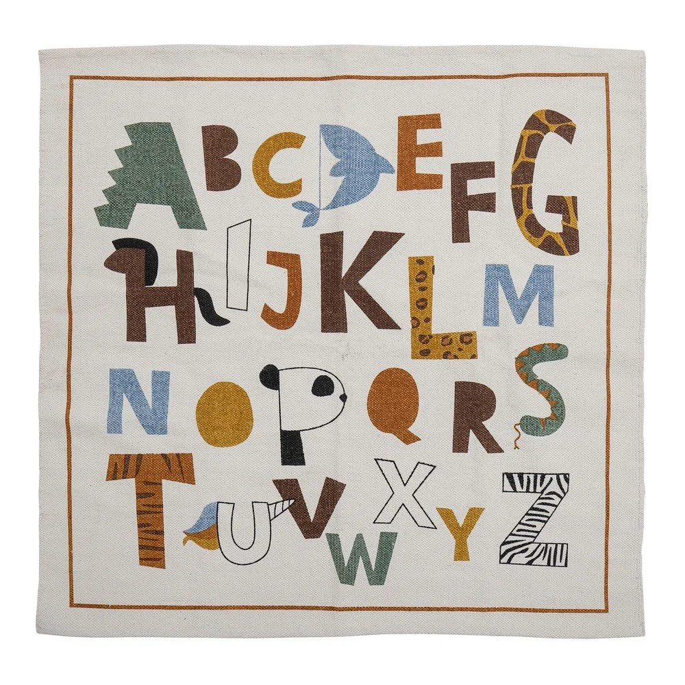 Bavlněný dětský koberec 110×110 cm Memmo – Bloomingville Mini v:1725870 Bavlněný dětský koberec 110×110 cm Memmo – Bloomingville Mini v:1725870