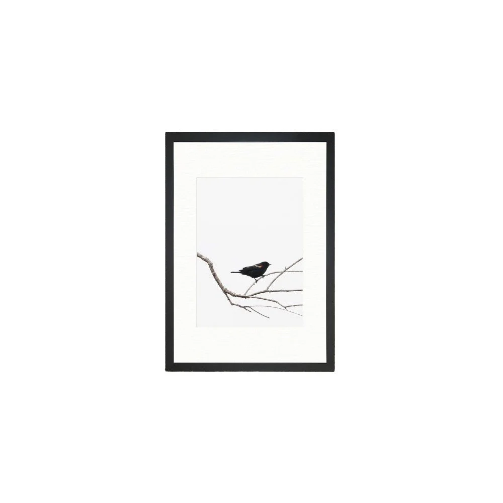 Obraz 24x29 cm Bird on the Branch – Vavien Artwork v:1240996