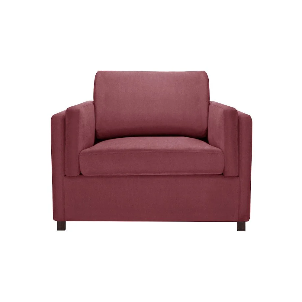 Růžové křeslo Corinne Cobson Home Lipstick v:749906