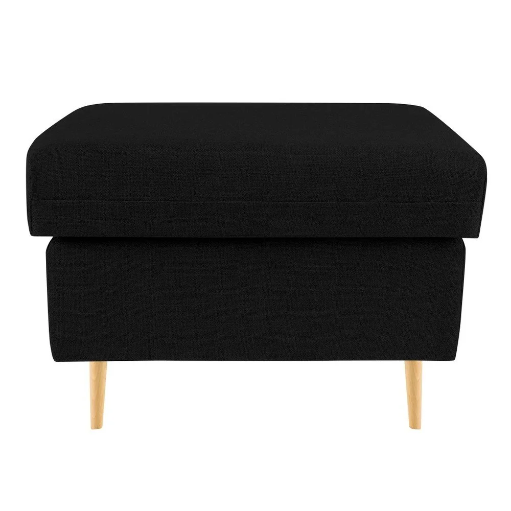 Černá podnožka Mazzini Sofas Iris v:993494
