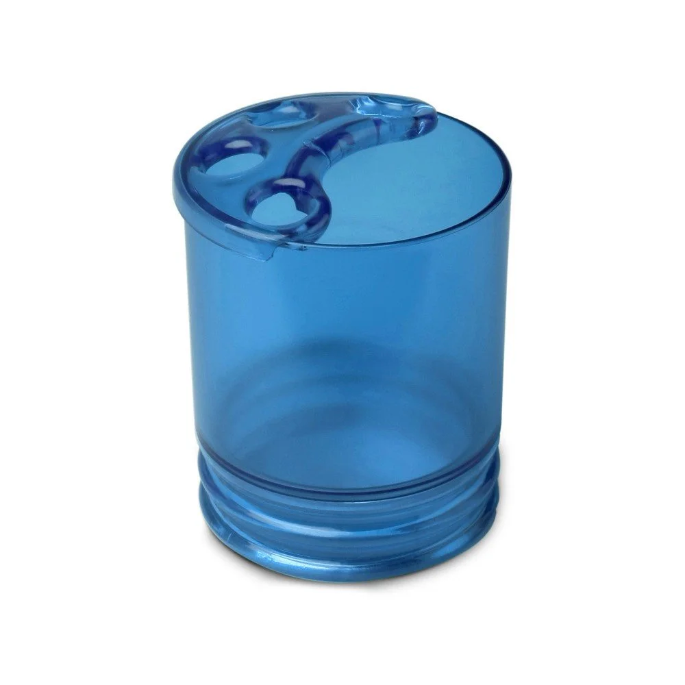 Modrý kelímek na zubní kartáčky Ta-Tay Toothbush Holder Aqua v:1123376