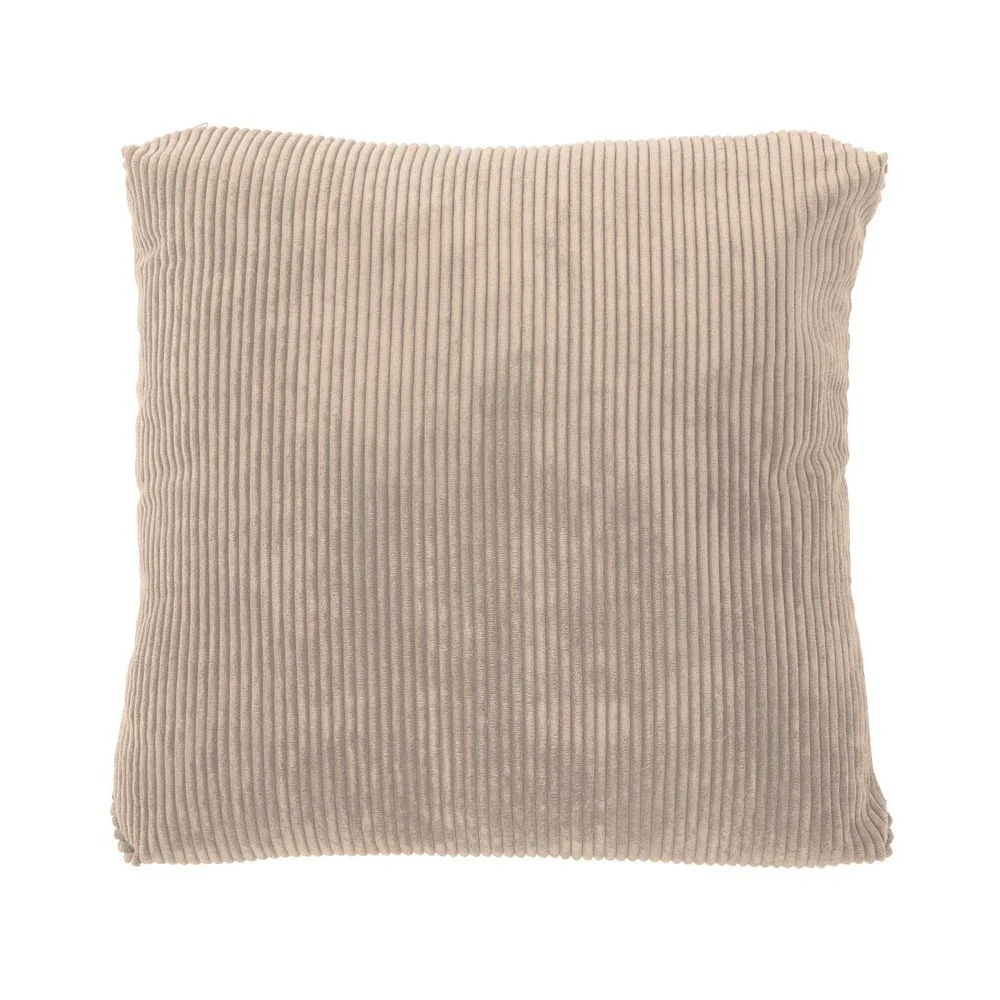Béžový dekorativní polštář Tiseco Home Studio Ribbed, 60 x 60 cm v:1368813