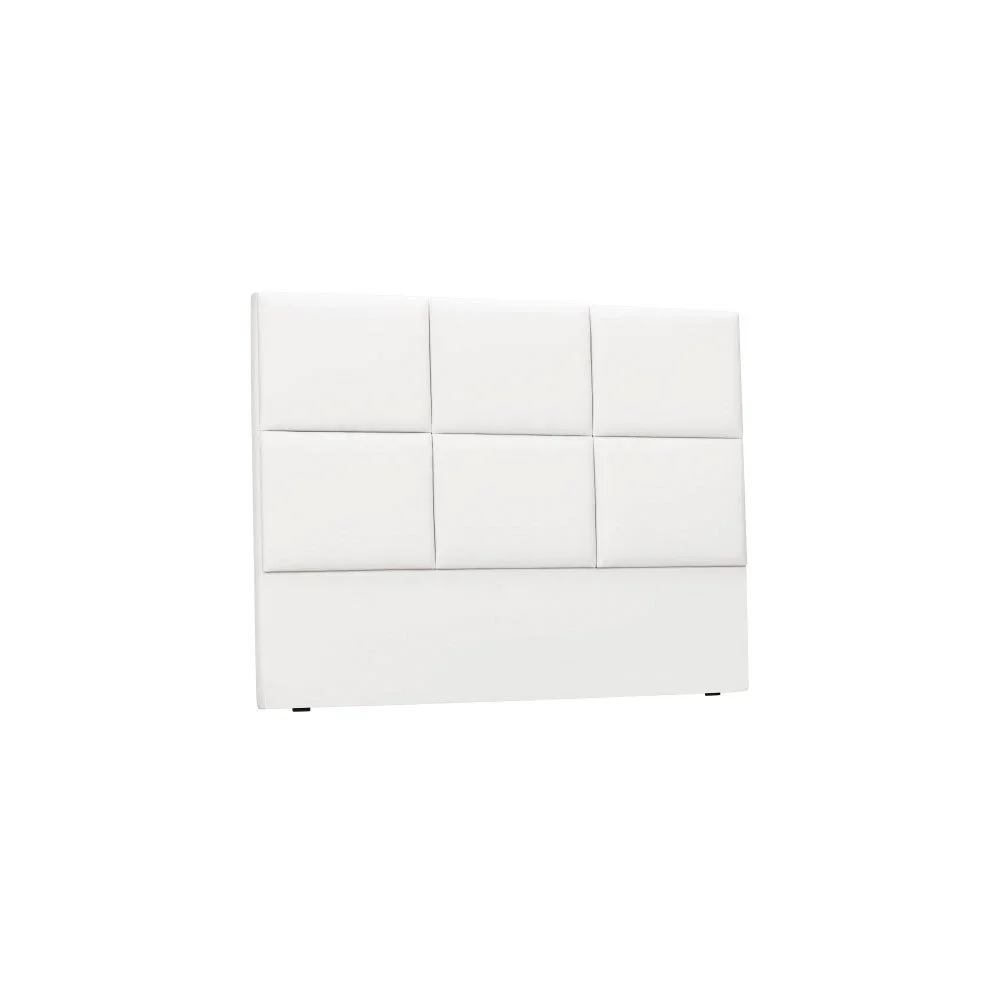 Bílé čalouněné čelo postele THE CLASSIC LIVING Aude, 160 x 120 cm v:1101240