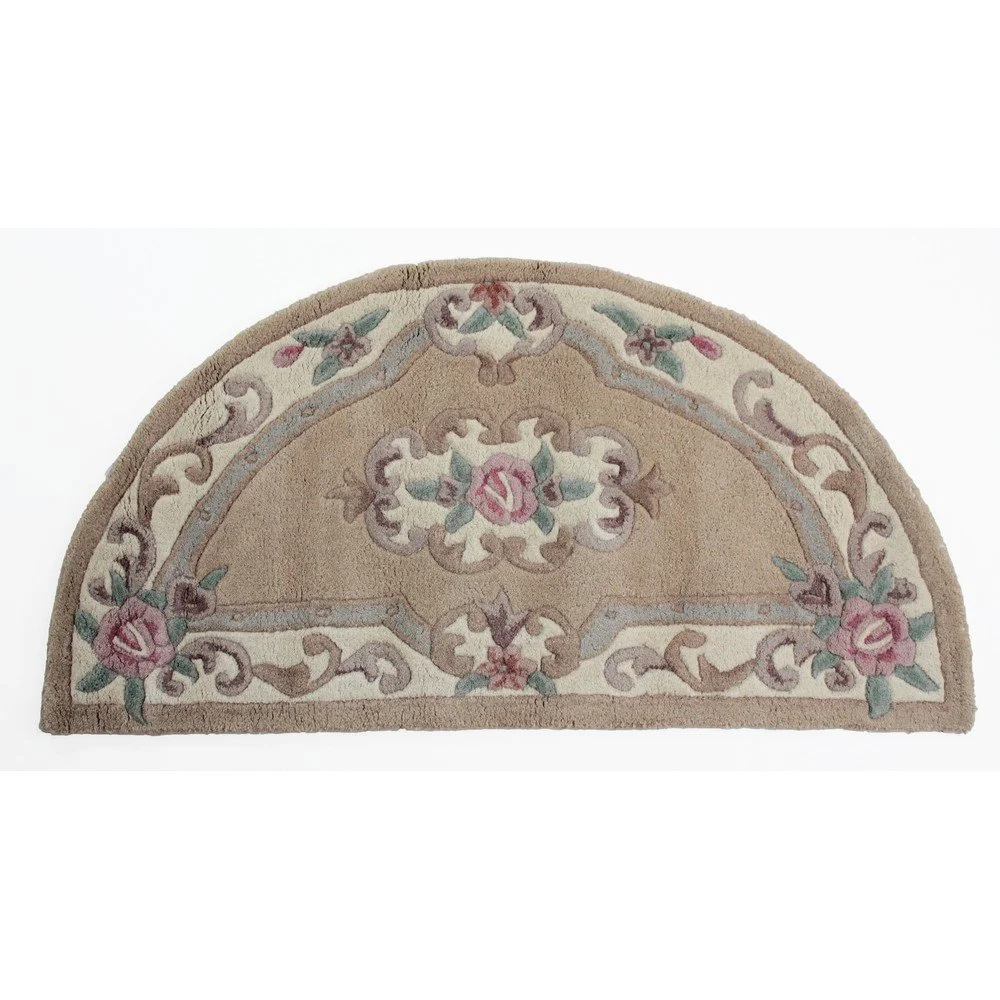 Béžový vlněný koberec Flair Rugs Aubusson, 67 x 127 cm v:1251162